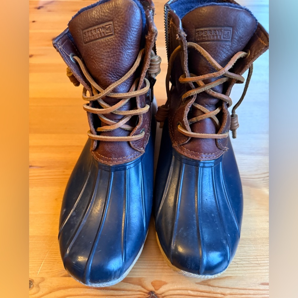 Sperry Topsiders Women’s Duck Boots - Head of the Charles branded